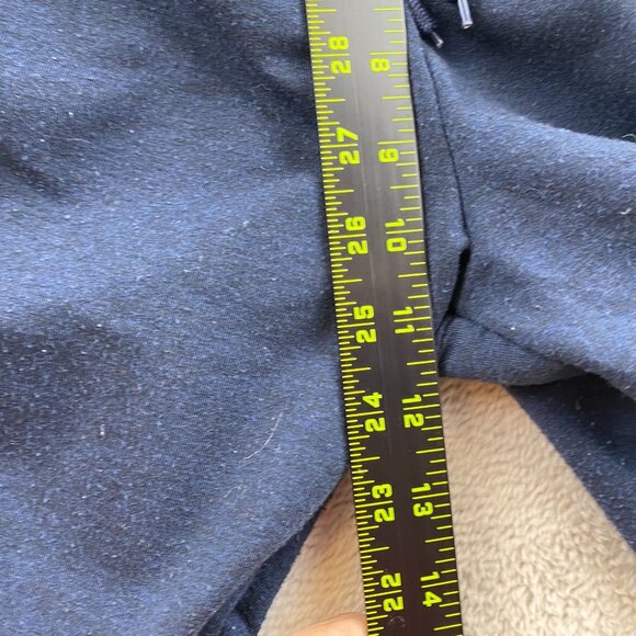 Athletic Works Mens Jogger Pants Medium (32-34) Lounge Pull On Activewear Blue - Picture 6 of 12